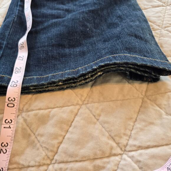 Vintage Tommy Hilfiger Jean's Women's 14P Hipster Dark Wash Embellished Pocket - Picture 10 of 10